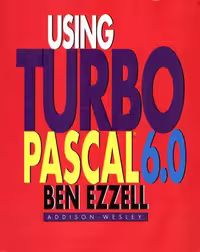 خرید و دانلود نسخه کامل کتاب Using Turbo Pascal 6.0