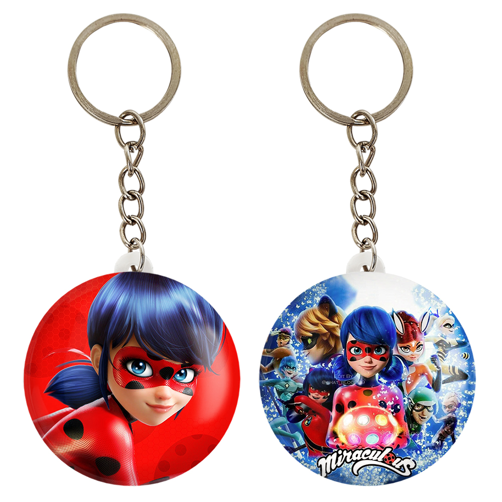 جاکلیدی خندالو مدل دختر کفشدوزکی و پسر گربه ای کد 34313432 مجموعه 2 عددی