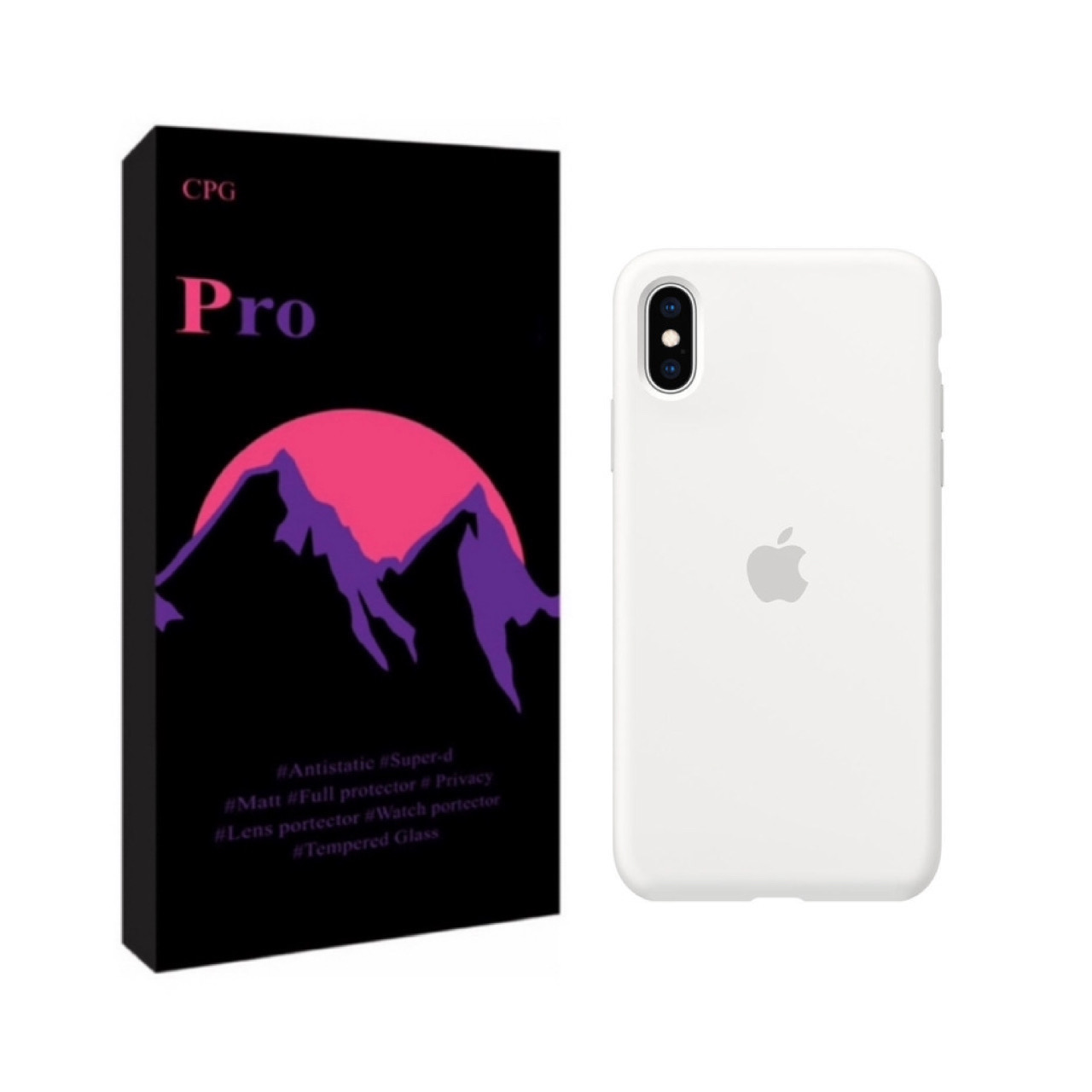 کاور پرو مدل سیلیکونی مناسب برای گوشی موبایل اپل IPHONE XS MAX