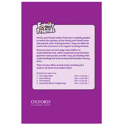 کتاب Around the World in Eighty Days اثر Jules Verne انتشارات Oxford 