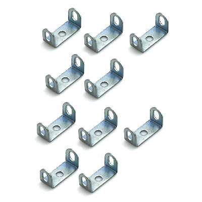 سازه رباتیک مدل بست دو ورخم 3 سوراخ 111 فلزی بسته 10 عددی