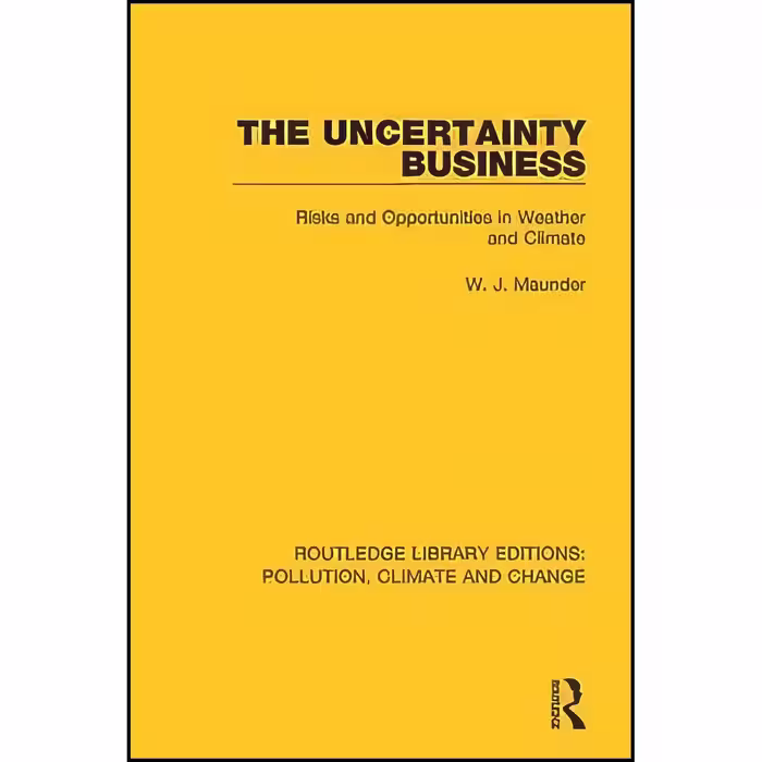 کتاب زبان اصلی The Uncertainty Business اثر W J Maunder