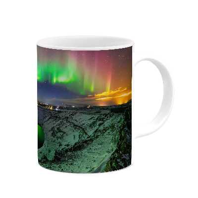 ماگ طرح شفق قطبی مدل mgp00259