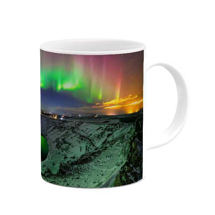 ماگ طرح شفق قطبی مدل mgp00259