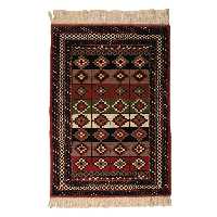 فرش دستباف سه متری متری طرح خراسان کد 4020346