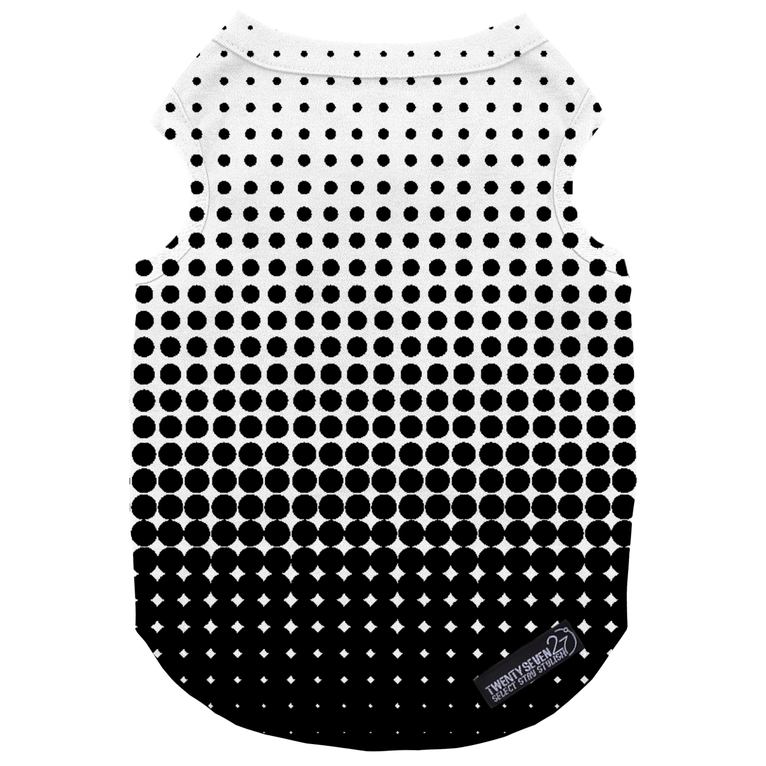 لباس سگ و گربه 27 طرح Gradient Dot کد MH701 سایز S
