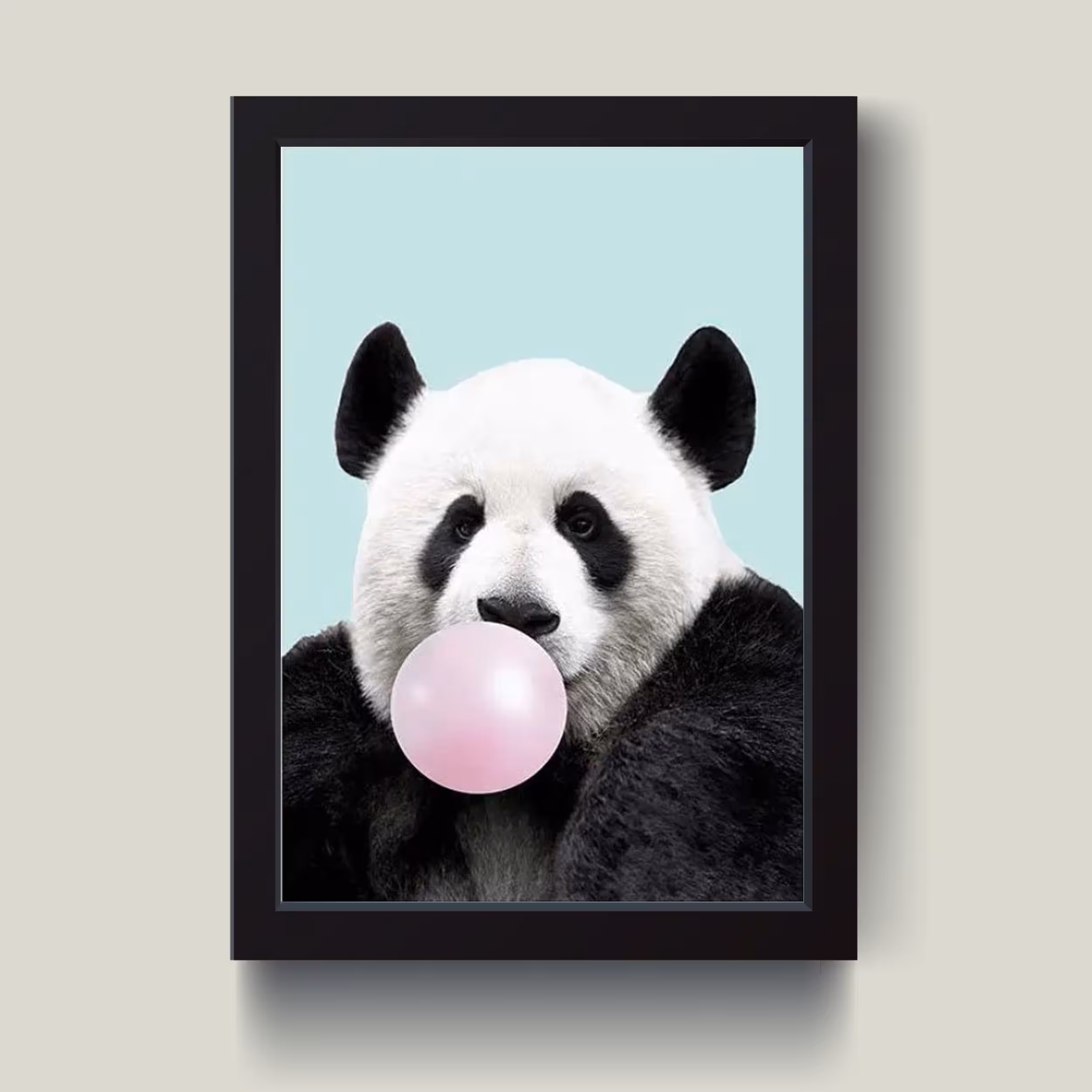تابلو مدل دکوراتیو پاندا funny panda کد G11-03