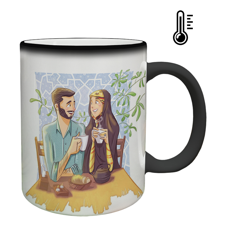 ماگ حرارتی مدل عاشقانه کد 303
