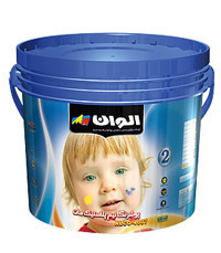 پوشرنگ نیم پلاستیک مات(2) 2.5 گالن الوان
