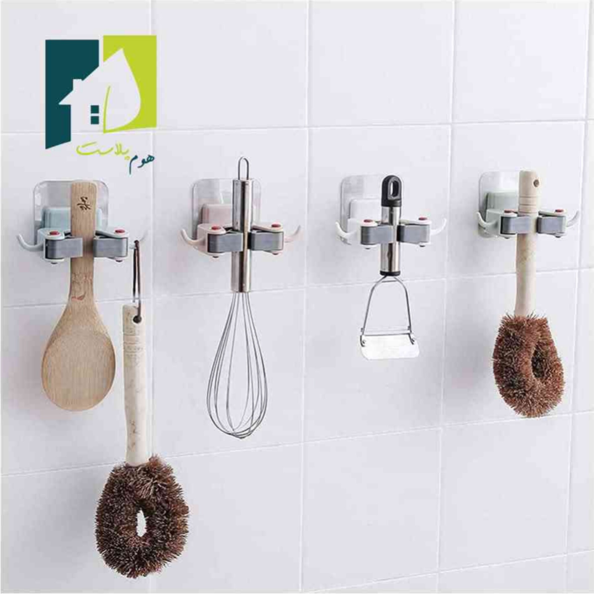 گیره نگه دارنده. حمام بسته دو عددی