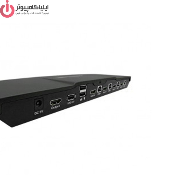 سوئیچ کی وی ام 4 پورت DISPLAY لایمستون مدل LimeStone LS-PK41
