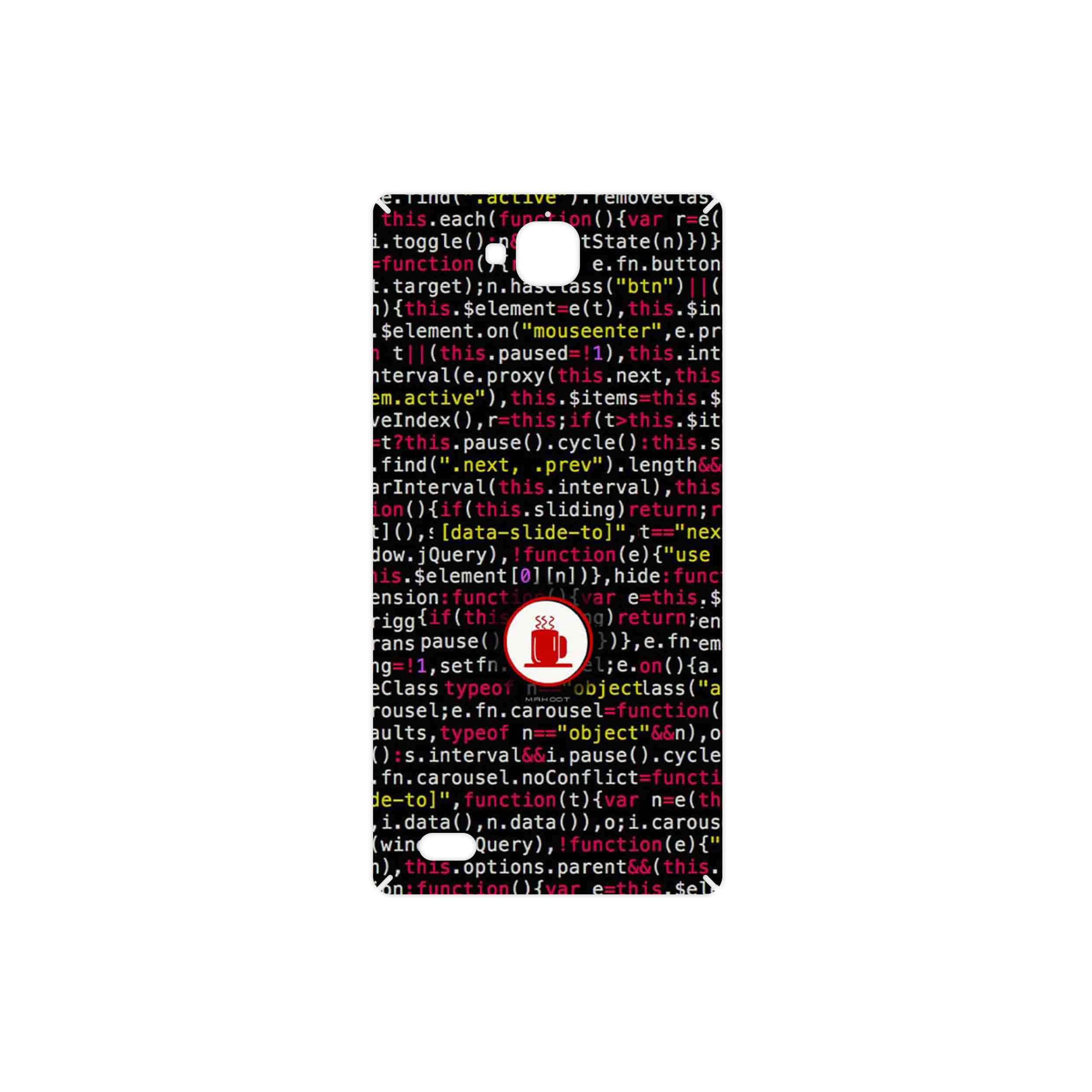 برچسب پوششی ماهوت مدل Programming 1 مناسب برای گوشی موبایل آنر 3C