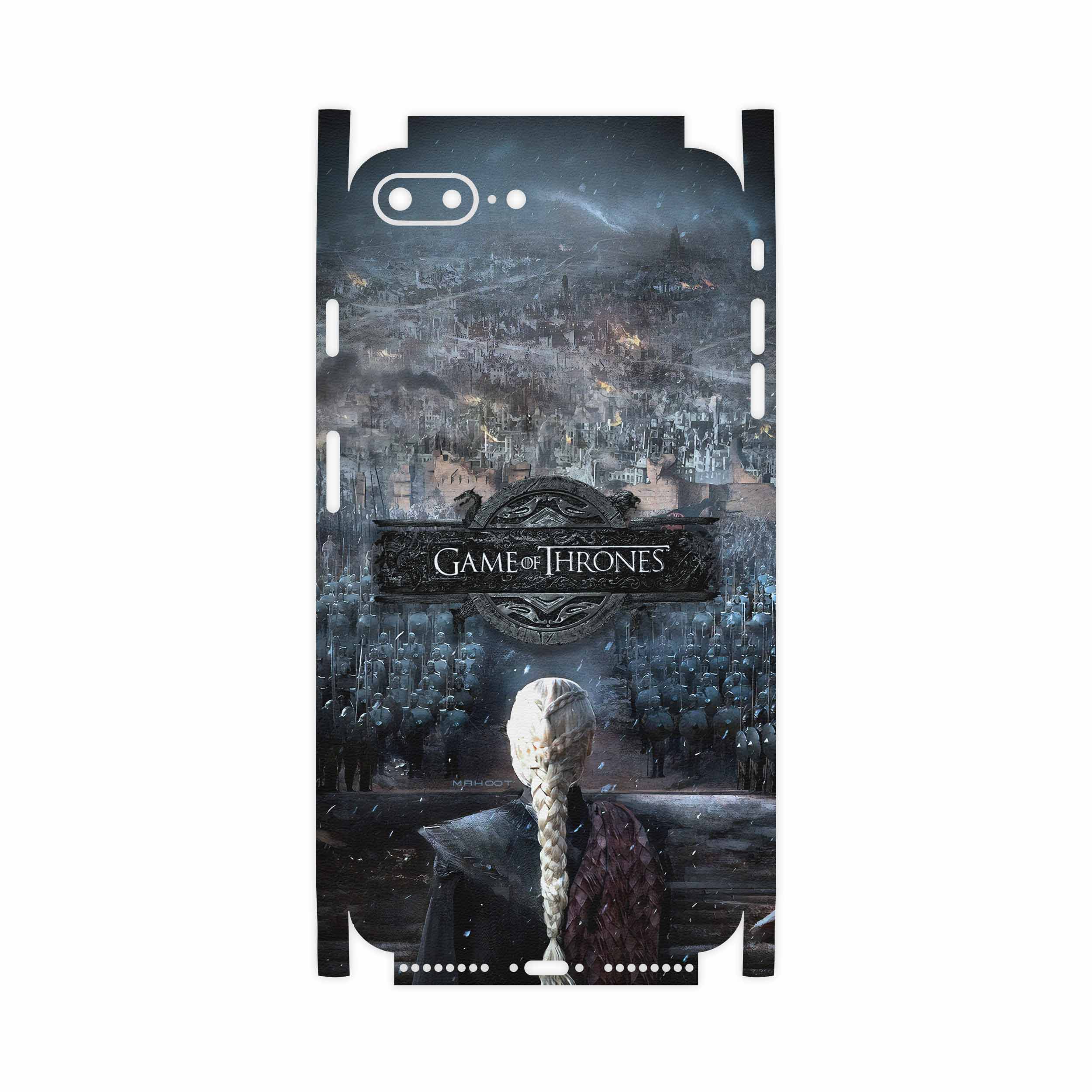 برچسب پوششی ماهوت مدل Game of Thrones-FullSkin مناسب برای گوشی موبایل اپل iPhone 8 Plus