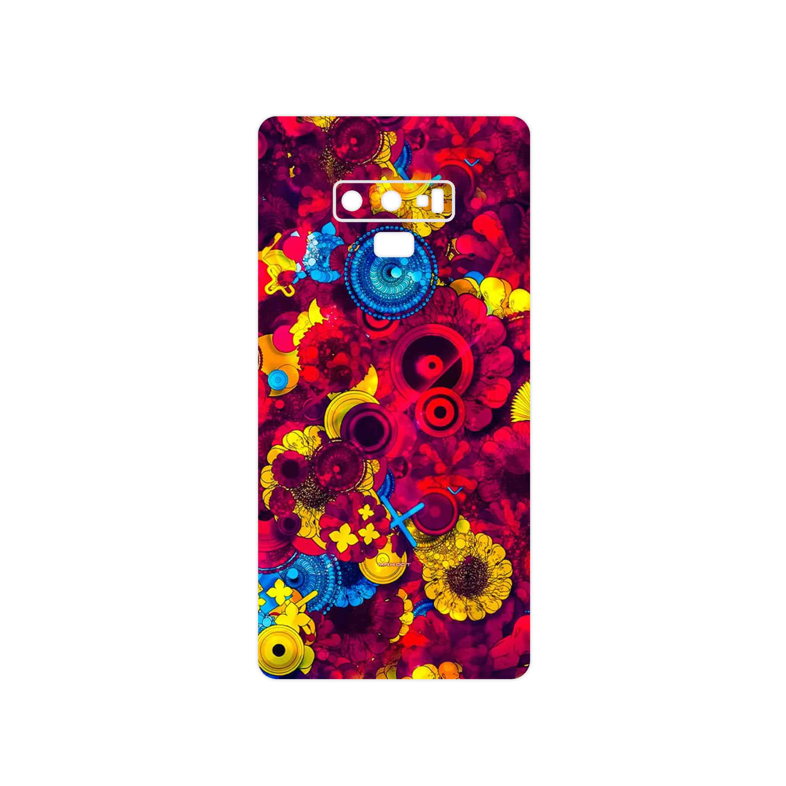 برچسب پوششی ماهوت مدل Vector Flower Garden Digital Art مناسب برای گوشی موبایل سامسونگ Galaxy Note 9