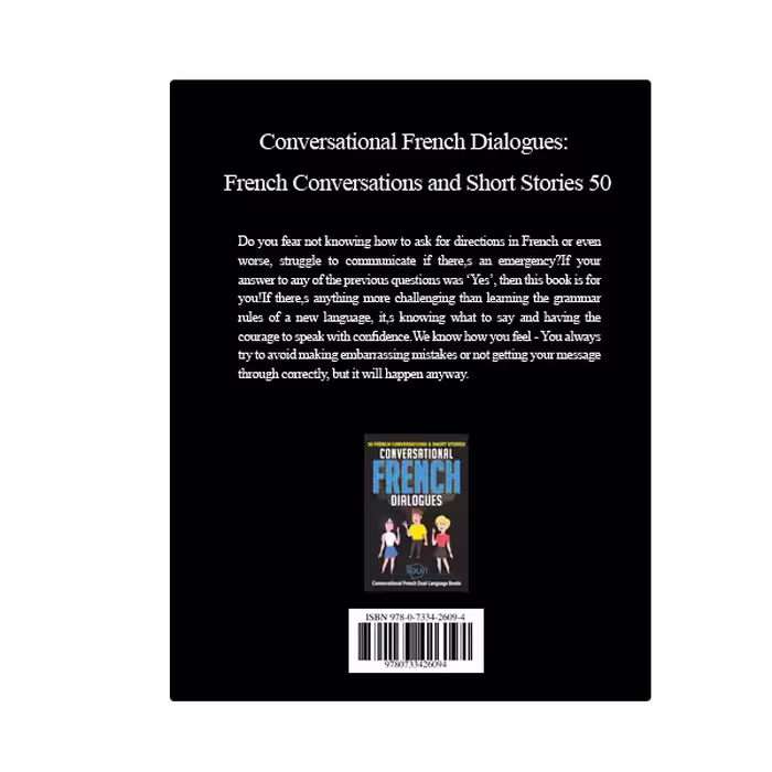 کتاب Conversational French Dialogues اثر جمعی از نویسندگان انتشارات نبض دانش
