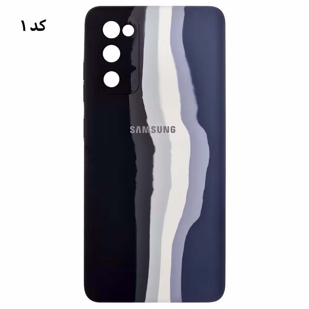قاب سیلیکونی رنگین کمانی اورجینال سامسونگ A03s