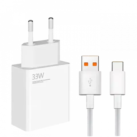 خرید شارژر دیواری شیائومی به همراه کابل Type-C