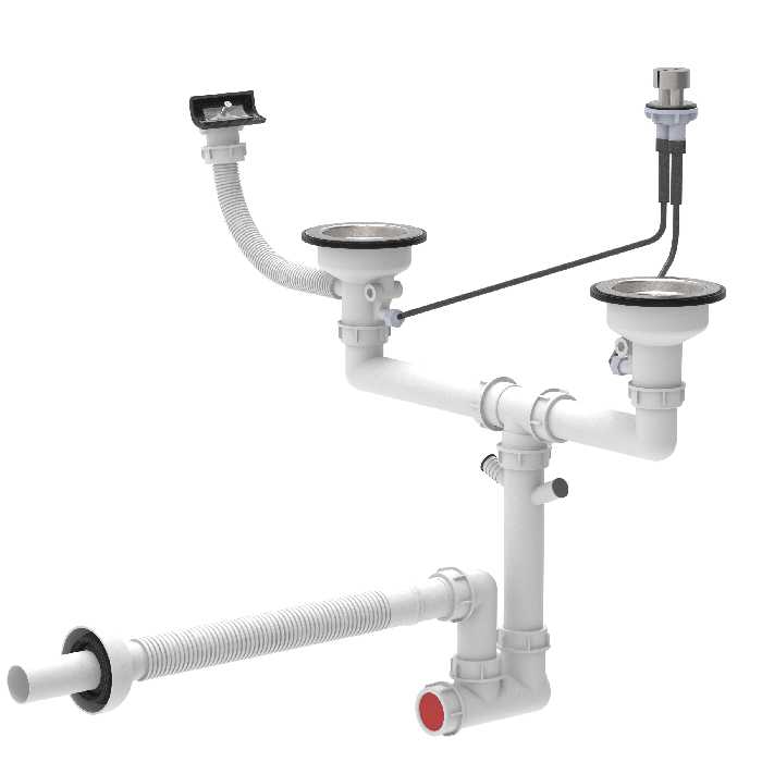 سیفون ظرفشویی تیسا مدل 8550