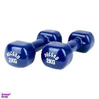 دمبل رکورد مدل 217 وزن 2 کیلوگرمی بسته 2 عددی