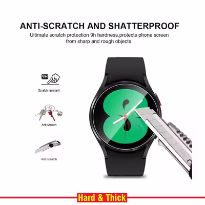 محافظ صفحه نمایش نانو هارد اند تیک مدل NHT مناسب برای ساعت هوشمند سامسونگ Galaxy Watch Active 2 44mm بسته دو عددی