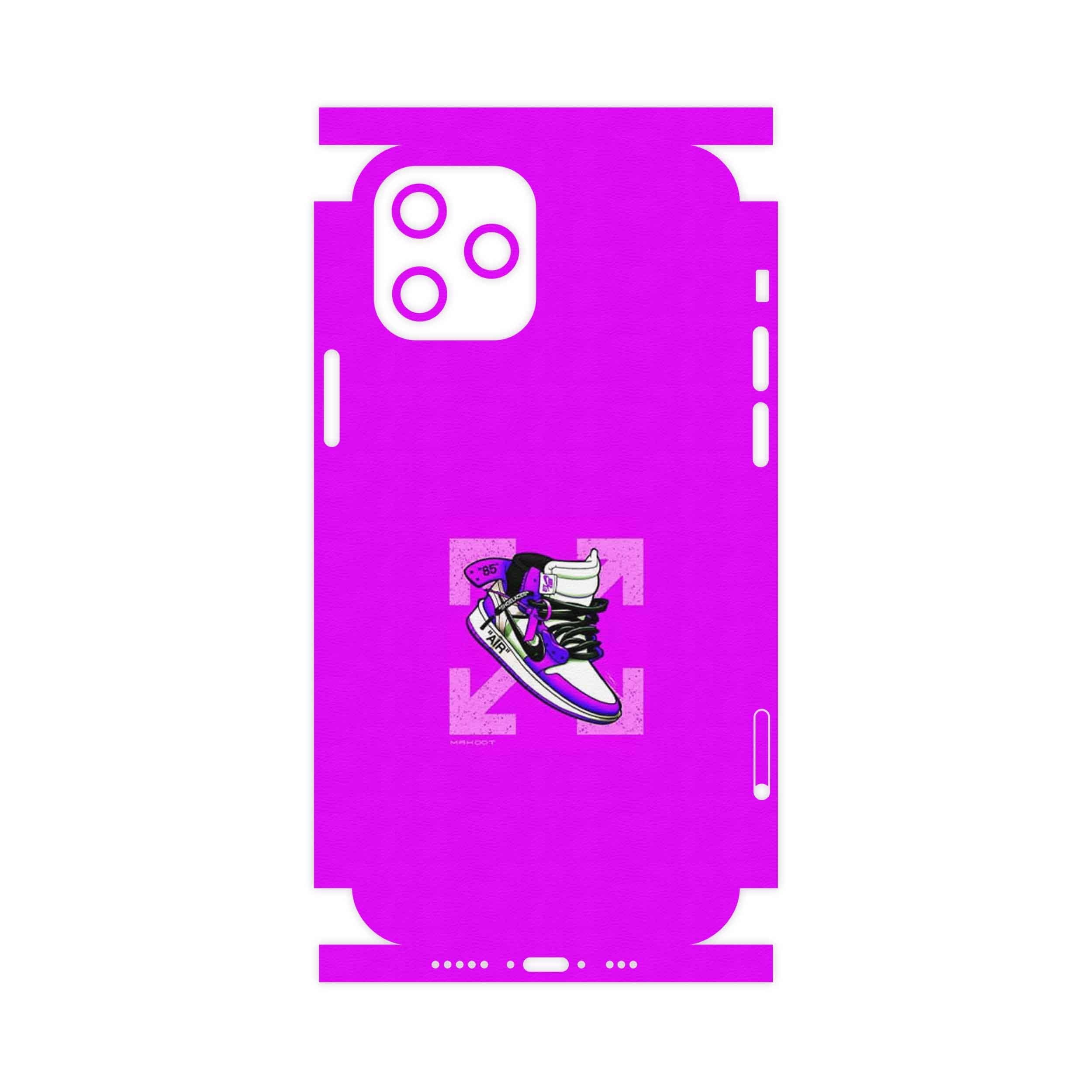برچسب پوششی ماهوت مدل Nike Air Sneaker Digital Art-FullSkin مناسب برای گوشی موبایل اپل iPhone 12 Pro