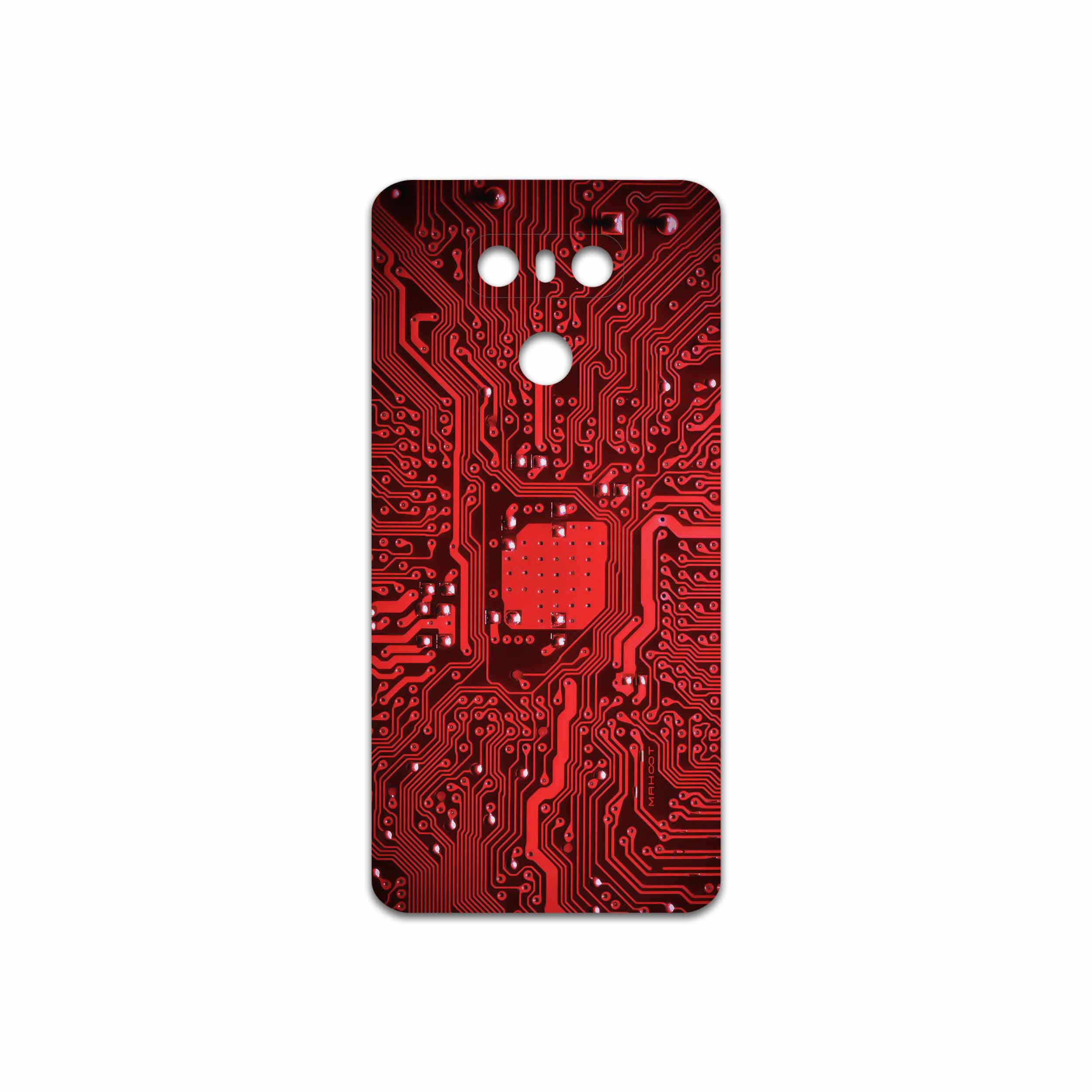 برچسب پوششی ماهوت مدل Red Printed Circuit Board مناسب برای گوشی موبایل ال جی G6