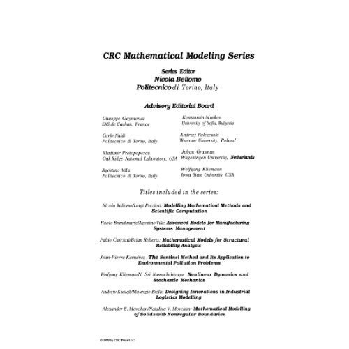 خرید و دانلود نسخه کامل کتاب Mathematical analysis for modeling
