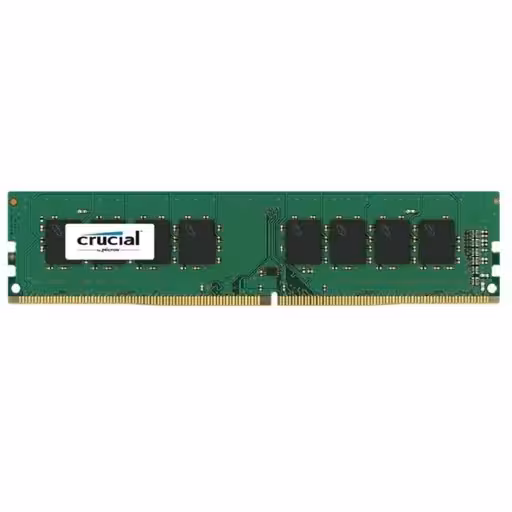 رم دسکتاپ کروشیال 8GB DDR4 2400Mhz گارانتی 6 ماهه شرکتی
