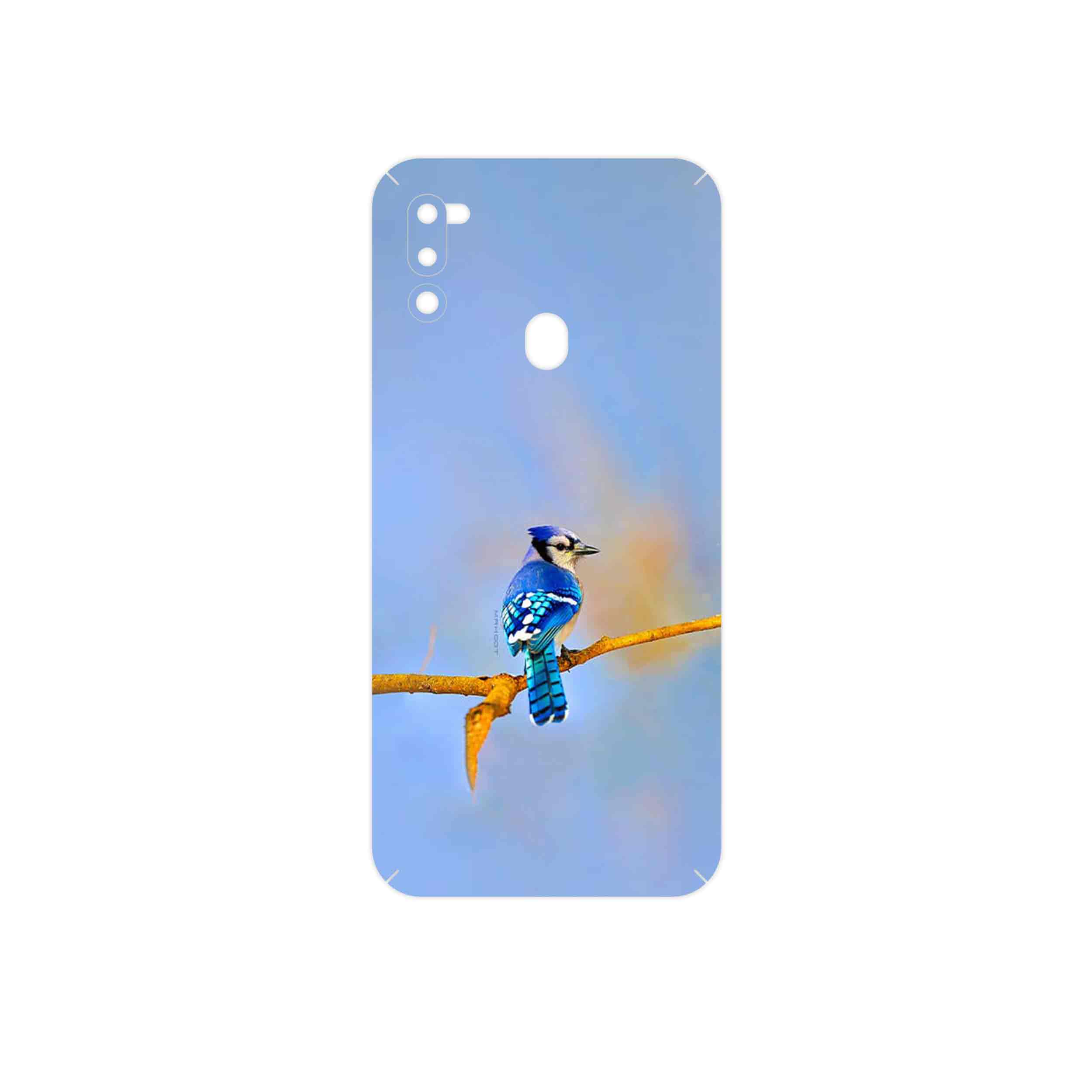 برچسب پوششی ماهوت مدل Cyanocitta cristata مناسب برای گوشی موبایل سامسونگ Galaxy M21 (2021) Edition