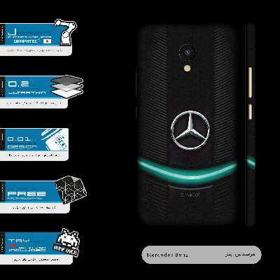 برچسب پوششی ماهوت مدل Mercedes-Benz-FullSkin مناسب برای گوشی موبایل میزو M5