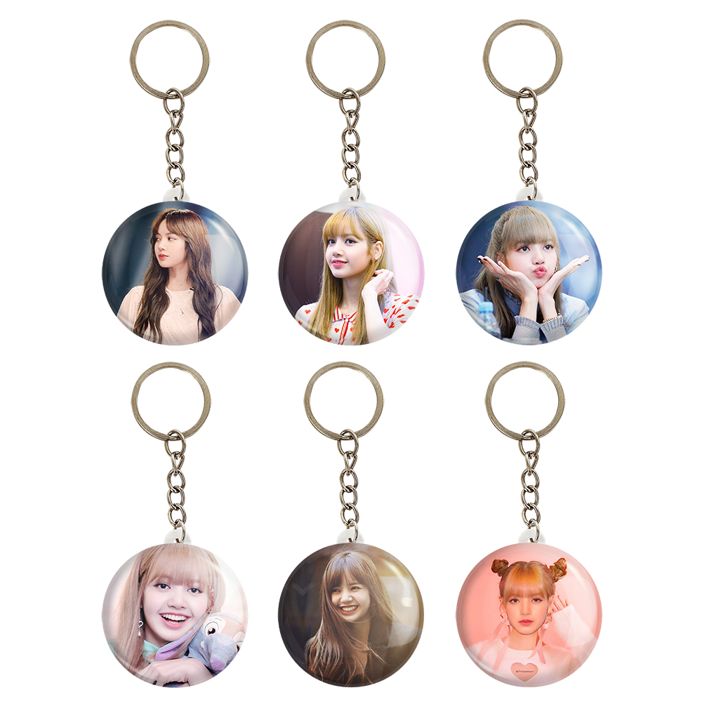 جاکلیدی خندالو طرح لیسا گروه موسیقی بلک پینک کد 169B مجموعه 6 عددی