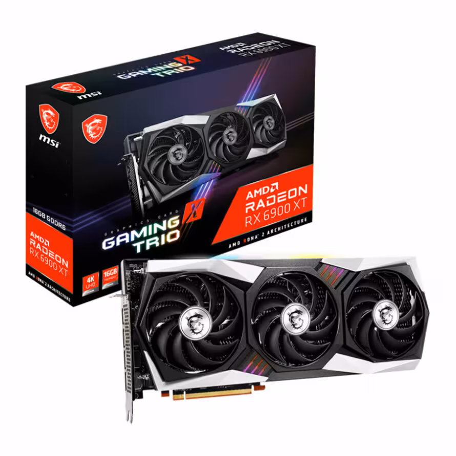 کارت گرافیک ام اس آی Radeon RX 6900 XT GAMING X TRIO 16G