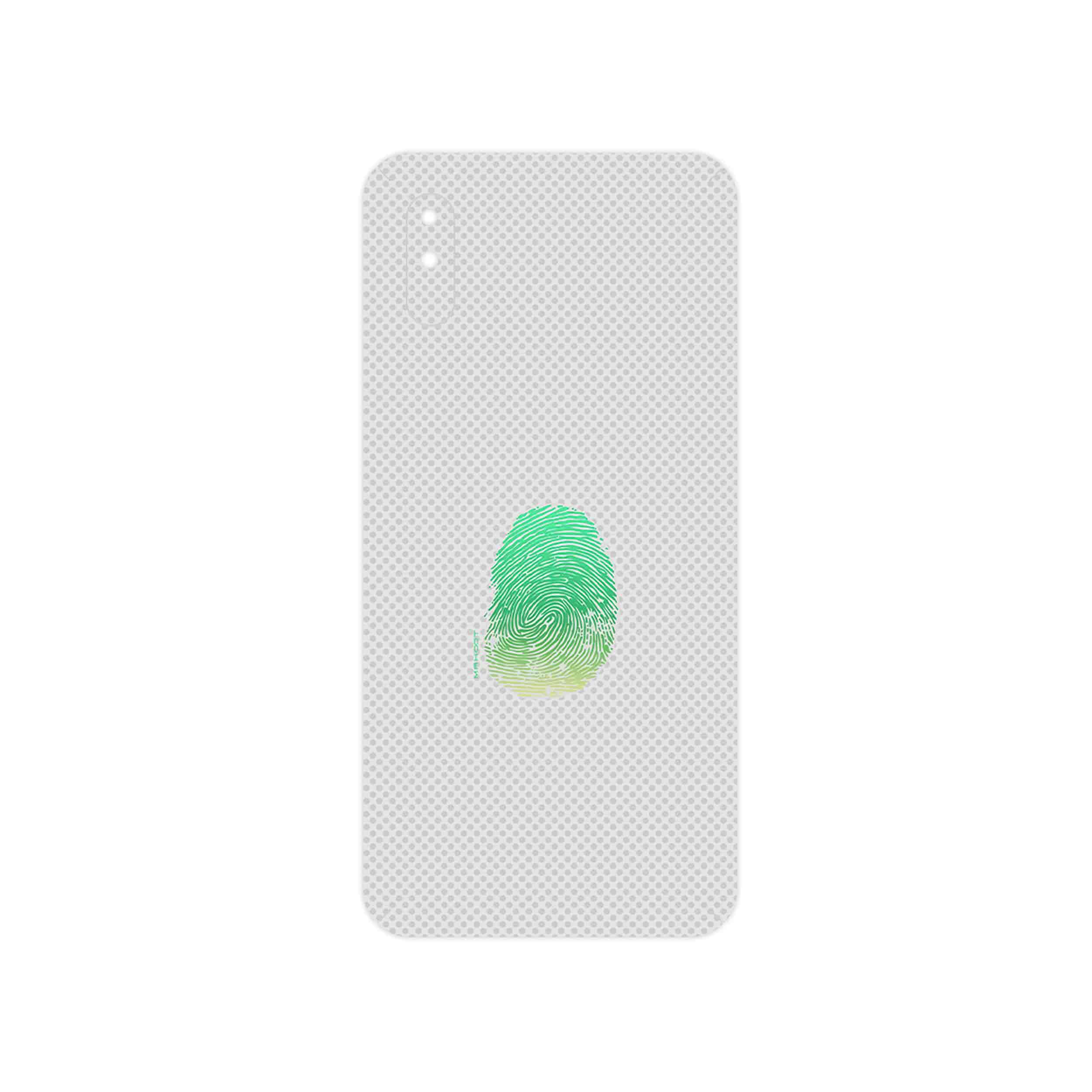 برچسب پوششی ماهوت مدل Minimal Fingerprint مناسب برای گوشی موبایل شیائومی Redmi 9i Sport