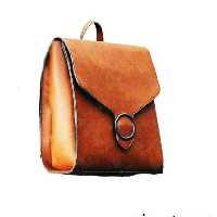 کوله پشتی چرمی دست دوز چرمینه یاس110 