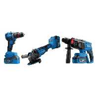 کیت 3 عددی شارژی براشلس ویوارکس مدل VR2403-BCK