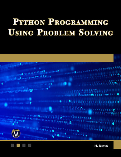 خرید و دانلود نسخه کامل کتاب Python Programming Using Problem Solving