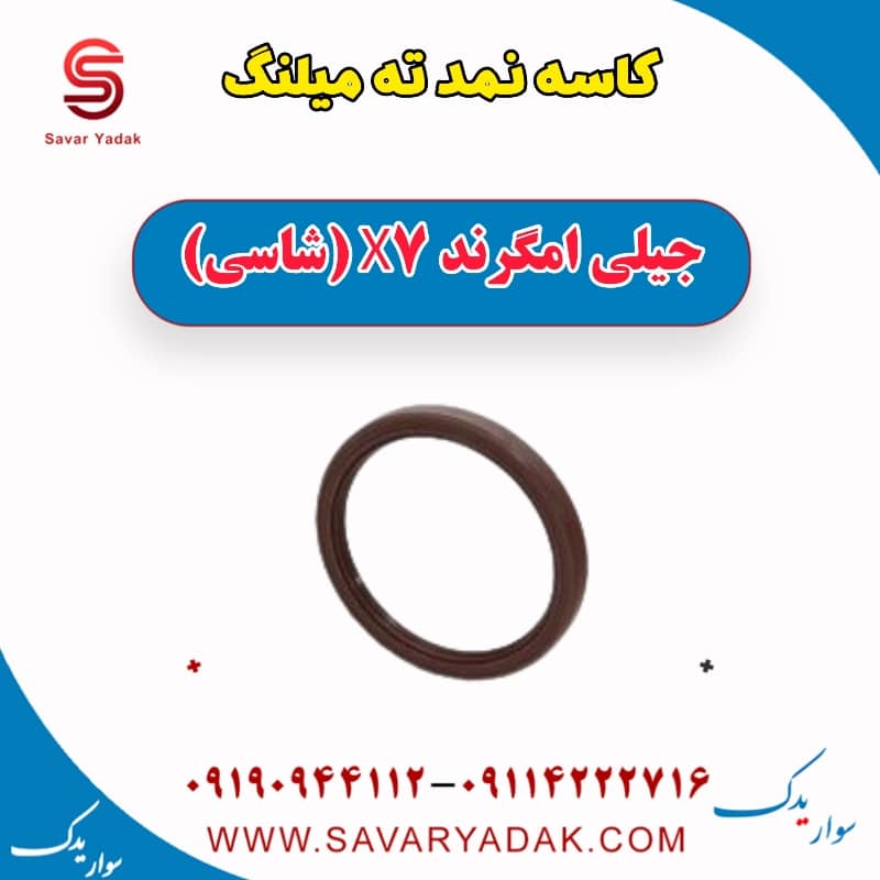 کاسه نمد ته میلنگ جیلی امگرند X7 (شاسی)