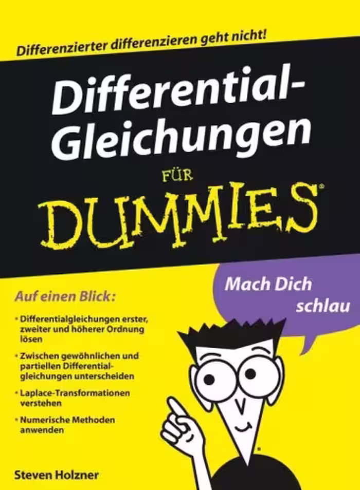 خرید و دانلود نسخه کامل کتاب Differentialgleichungen für Dummies