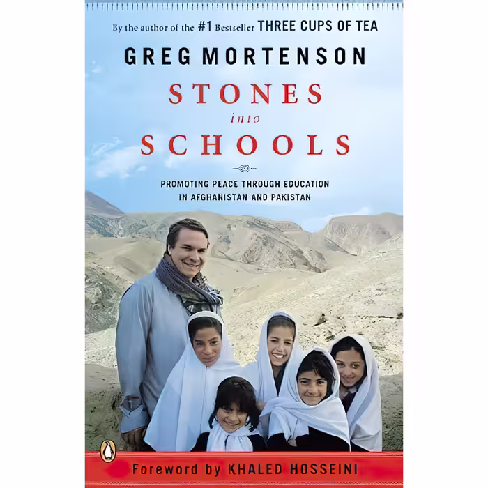 کتاب Stones into Schools اثر Greg Mortenson انتشارات Penguin Books