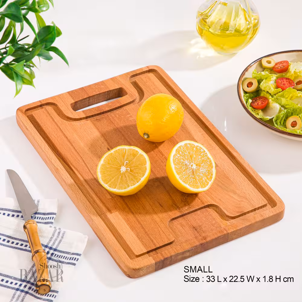 تخته برش چوبی کوچک لیمون کد 2164