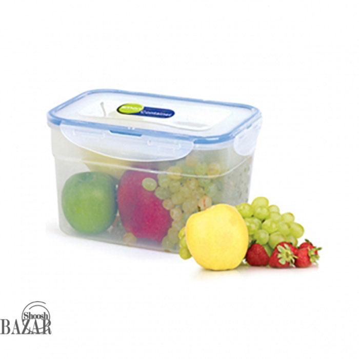 ظرف فریزری مستطیل 2/4 لیتر لیمون کد 8183