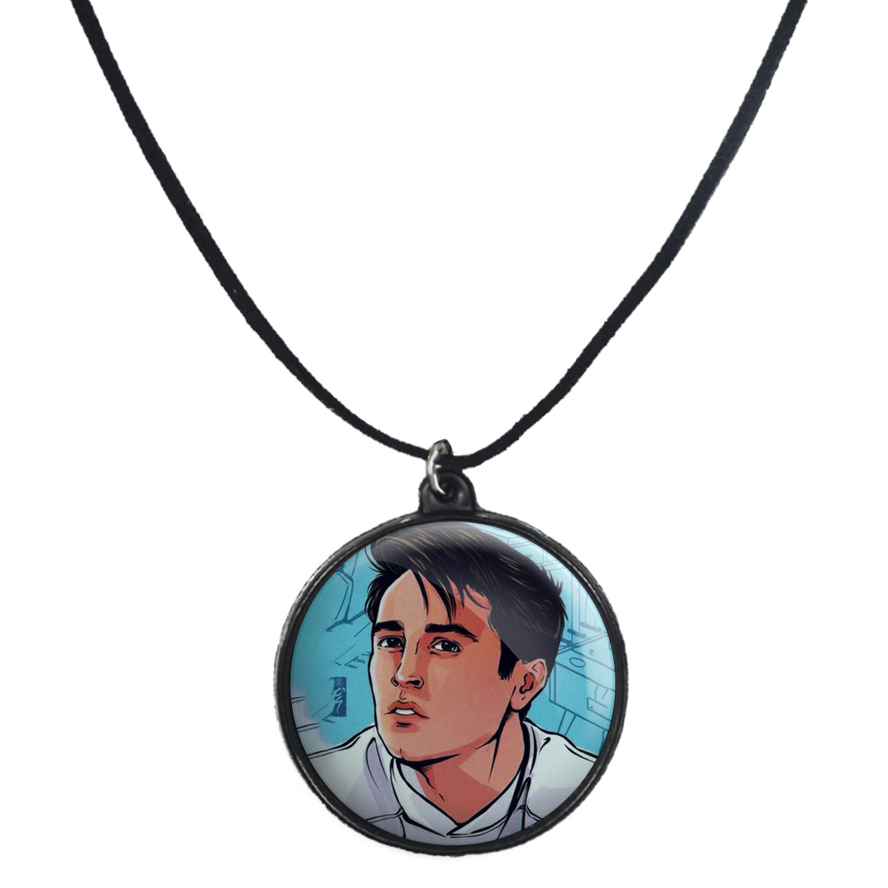 گردنبند پرمانه طرح فرندز کد pmb.19006 مدل دو طرفه