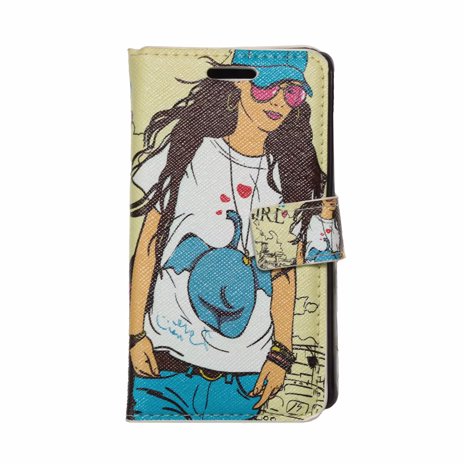 کیف کلاسوری مدل Girl کد AZ مناسب برای گوشی موبایل سونی Xperia L S36H