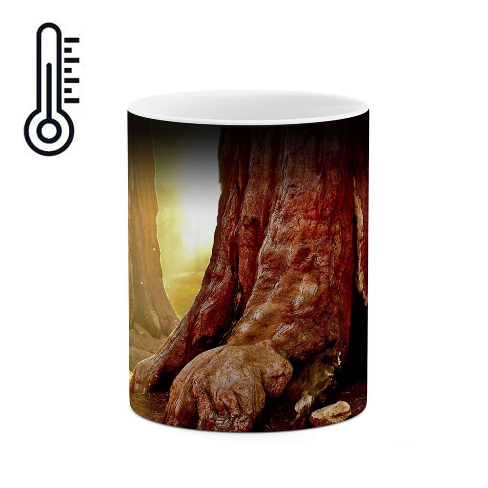 ماگ حرارتی طرح طبیعت و حیات وحش زیبا  مدل mgph14830