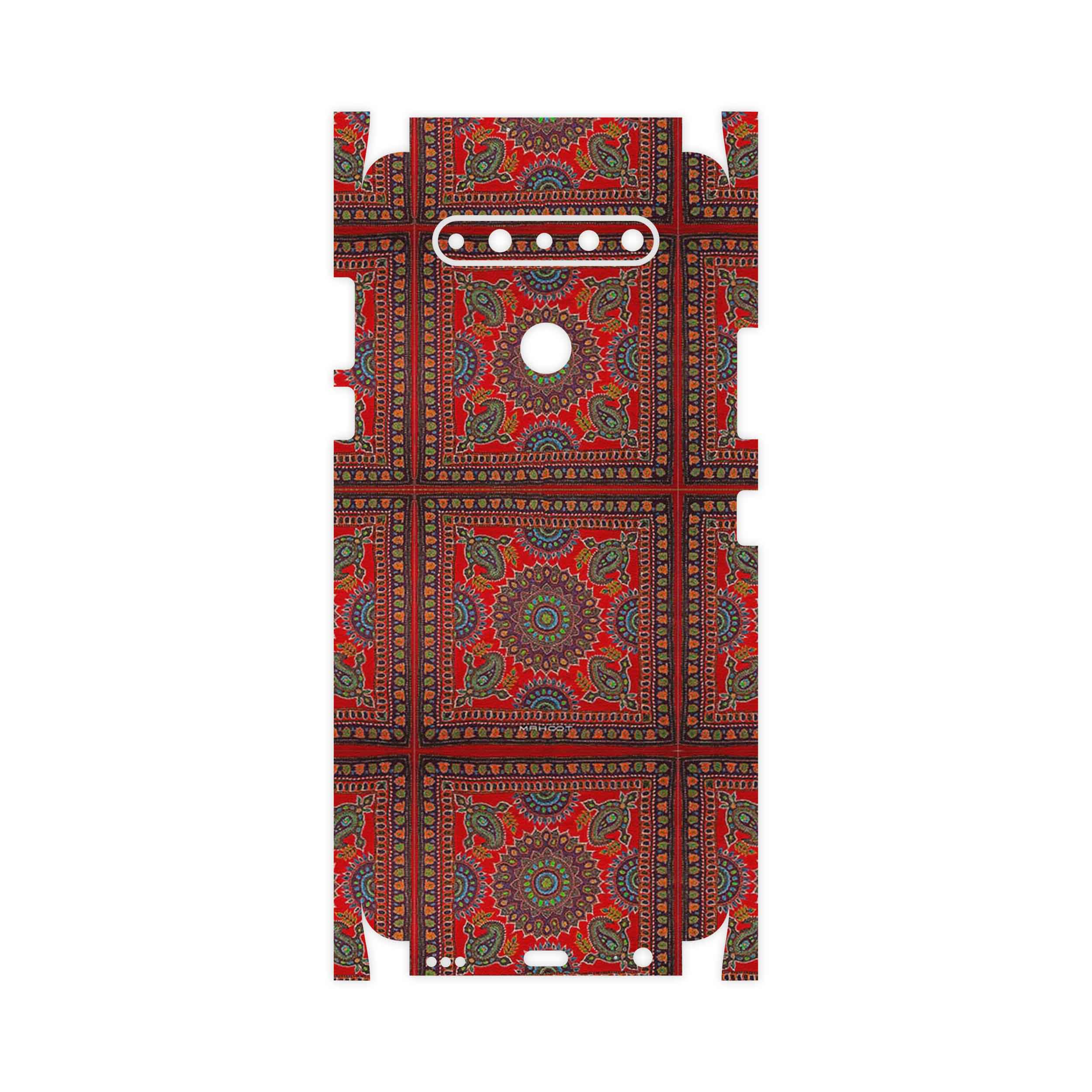 برچسب پوششی ماهوت مدل Embroidered Rug-FullSkin مناسب برای گوشی موبایل ال جی K51s