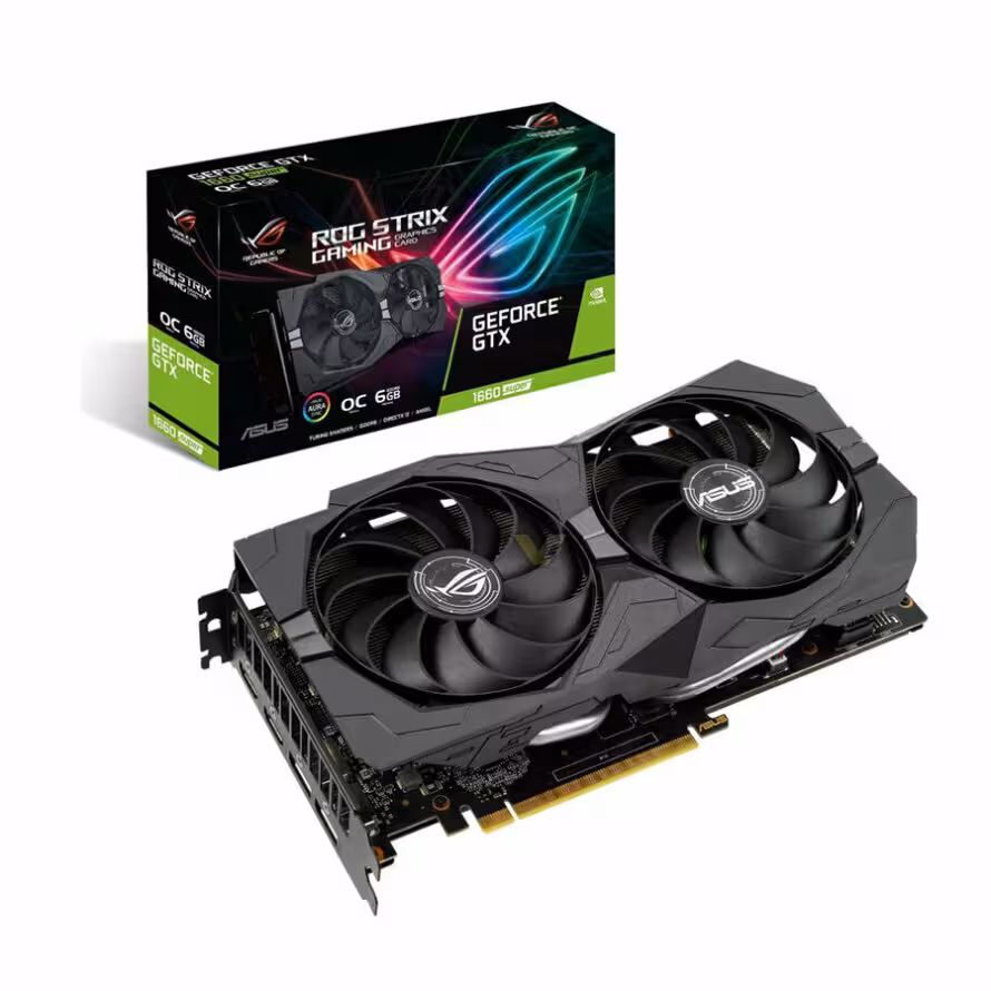 کارت گرافیک ایسوس ROG STRIX GTX 1660S O6G GAMING