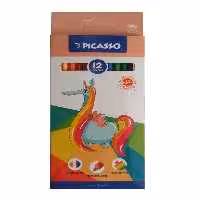 مداد رنگی 12 رنگ پیکاسو مدل GOL-12-C کد 02 | چاوه