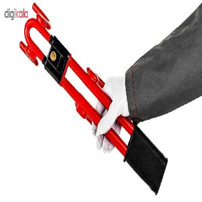 قفل فرمان دوبل دسته دار خودرو مدل 6887 