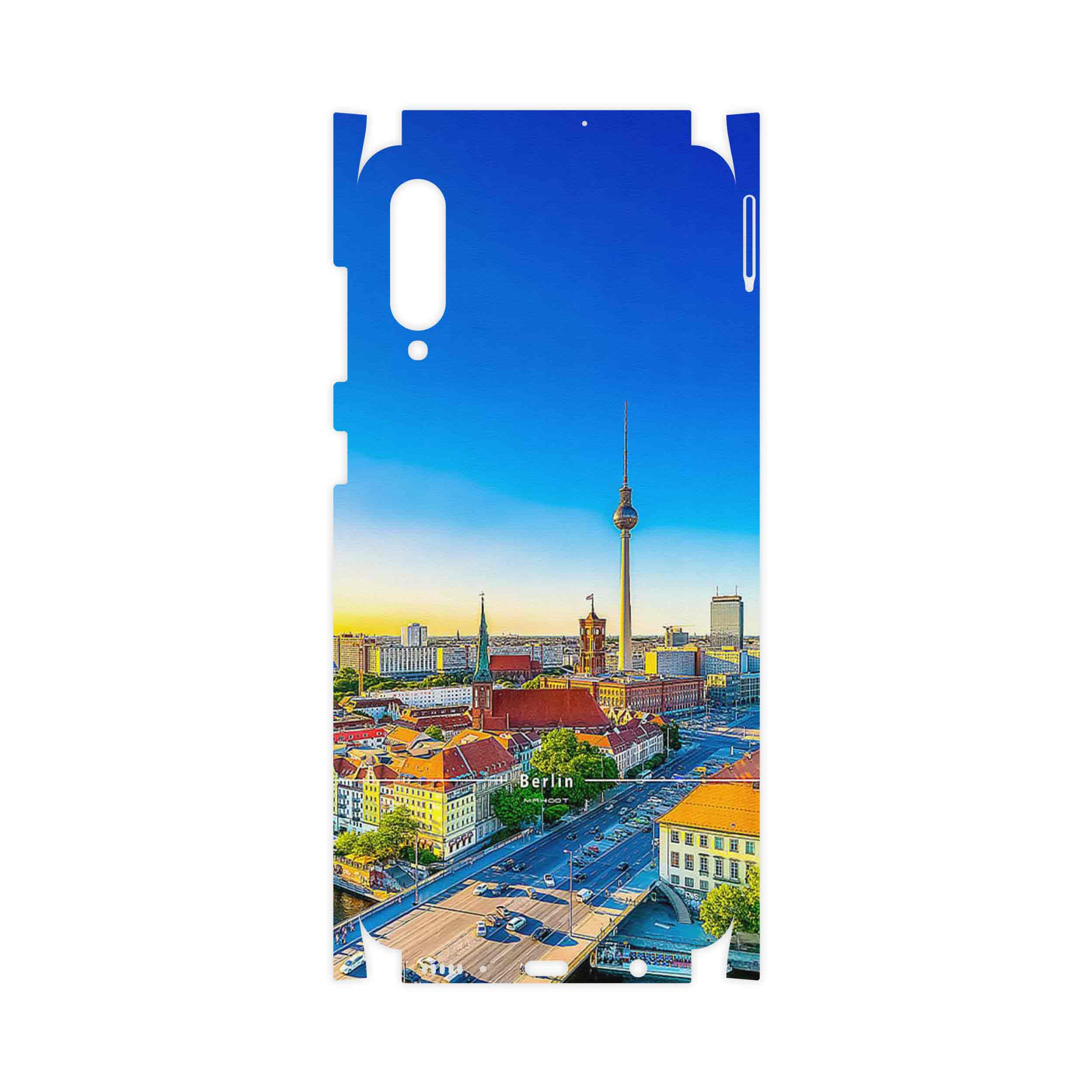 برچسب پوششی ماهوت مدل City of Berlin-FullSkin مناسب برای گوشی موبایل سامسونگ Galaxy A50s