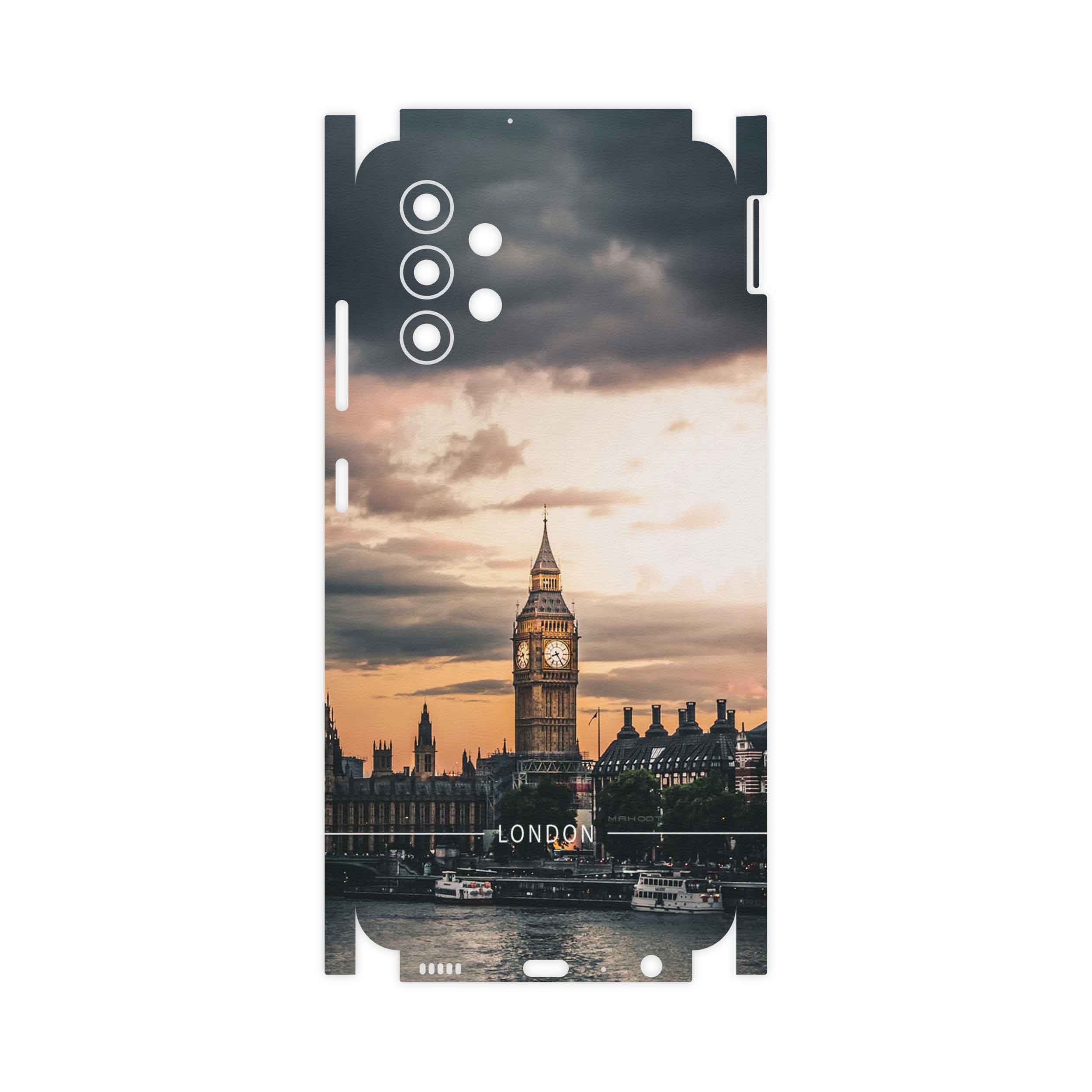 برچسب پوششی ماهوت مدل London-City-FullSkin مناسب برای گوشی موبایل سامسونگ Galaxy M32 5G